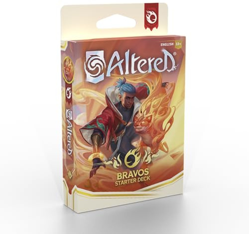 Equinox , Altered: Beyond the Gates - Bravos Starter Deck , Collectible Trading Card Game , Ages 13+ , 2 Players , 20-30 Minutes Playing Time