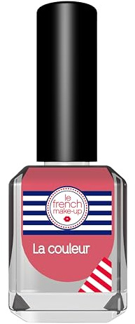 LE FRENCH MAKE UP | La Couleur Vernis à Ongles Rose Boisé, 1 ml (Lot de 1)