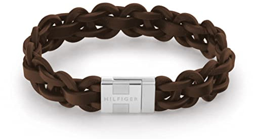 Tommy Hilfiger Jewelry Armband für Herren aus Leder Braun - 2790373