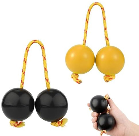 Kashaka Aslatua Shaker, Aslatua African Shaker, Afrikanische Kashakas Shaker, Aslatuas Instrument Rhythmic Ball für Erwachsene Hochzeit Partys und Feier, 1 x Schwarzes + 1 x Gelbes