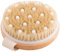 CRILSTYLEO Wooden Body Scrubber No Handle Bath Brush for Shower Bathing Exfoliating Massage Brush for