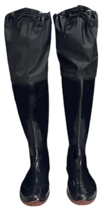 Sharplace Cosciali Da Pesca Stivali Alti Da Pesca E Pantaloni Protettivi Anche Da Caccia Confortevoli con Suola Antiscivolo per Trazione Adatti per Campi, Scarpe Taglia 40 Eur