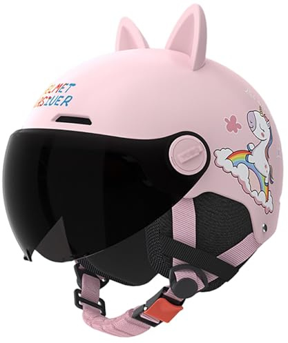 Kids Motorbike Half Helmet for 2-14 Years Old,DOT Approved Boys Girls Street Go-Kart Dirt-Bike Electric Scooter Four Wheeler Helmet,Youth Child Moped ATV Helmets 6,48-56cm