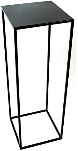 DIXIE STORE fioriera | Aiuola Loft in metallo 363 Portapiante | Supporto per piante fantasioso | Per interni ed esterni ottima impressione nero