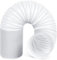 LINGKY Tubo Salida Aire Secadora Ø150 mm 3 Metros Tubo de escape Flexible PVC, para sistemas de aire acondicionado, secadora, campana extractora