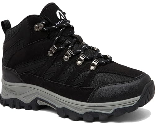 HODTOB Chaussures Randonnée Homme Men's Hiking Shoes Chaussures Montantes Trekking Outdoor Antidérapantes et Confortables Respirant Chaussure de Marche