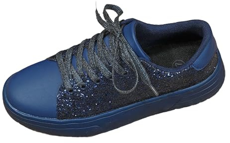 Paljettsneakers dam 39 röda, festliga vandringsskor glitter damskor glänsande platta skor luftkuddar sneakers fest utomhusskor stor storlek segelduk skor sport hall glitterskor