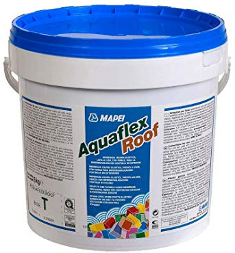 MAPEI AQUAFLEX ROOF MEMBRANA LIQUIDA ELASTICA PRONTA ALL’USO FIBRATA PER IMPERMEABILIZZAZIONI