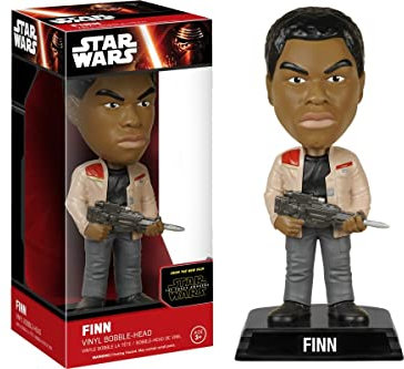 STAR WARS EPISODE VII - WACKY WOBBLER - FINN - BOBBLE HEAD 15 cm