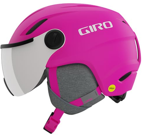 Giro Buzz MIPS Kids Snow Helmet - Matte Bright Pink (Limited) - Size XS (48.5-52cm)