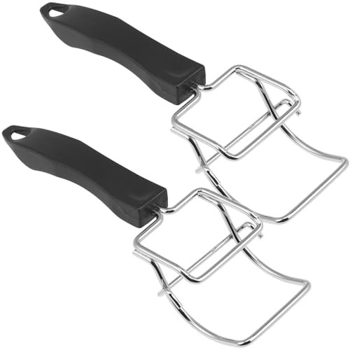 BESTonZON 2stücke Ofenclips Hitzebeständige Ofenrostziehwerkzeuge Für Sichere Handhabung Von Backblechen Multifunktionale Clips Für Toaster Und Backofen