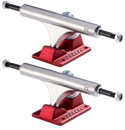 ACE Classic Skateboard Trucks (Red, 33)