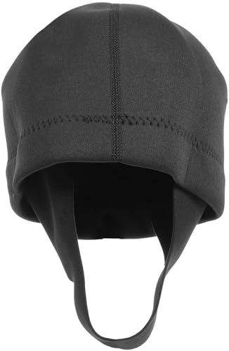 Abaodam Thermal 2mm Neoprene Diving Hood Cap for Men Black Scuba Diving Hood with Chin Strap Water Sports Swim Cap for Snorkeling Surfing and Cold Water Protection