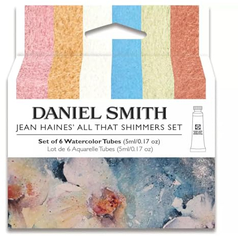 Daniel Smith Watercolours, 6 Colours in 5 ml Tubes, 5 ml (Pack of 6)
