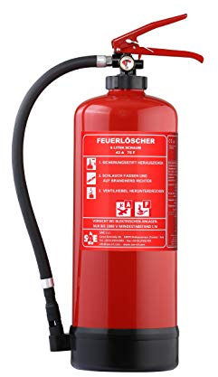 ESTINTORE IDRICO 6L PER CUCINE - OMOLOGATO EN 3-7