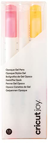 Cricut JOY PENS OPAQUE GEL 1.0 WHITE PINK ORNGE