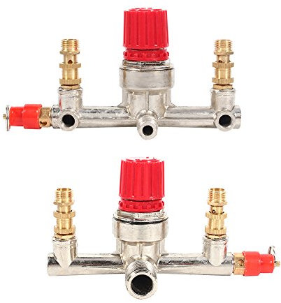 druckschalter kompressor,Druckregler Kompressor,Kompressor Ersatzteile,Druckschalter Kompressor 400V,Clarke Compressor Pa Double Outlet Tube Alloy Air Compressor Switch Druckregelventil Passteil