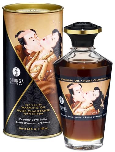 SHUNGA Huile Chauffante Latte d'Amour Crémeux 100 ml