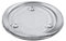 Rayher 46270000 Sottobicchiere in Vetro Con Bordo, Rotondo, Diametro interno 7,5 Cm, Diametro Esterno 10Cm, Spessore 7 Mm, Con 3 Punti Base, Cristallo Trasparente, Portacandele