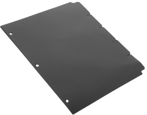 SEWACC 5blätter Ordnerteiler Für Ringe Aus Robustem Material Binder-teiler Zum Indexieren Ordnerteilertaschen Für Dokumentenorganisation Ordnerorganizer Für Planer Und Notizbücher