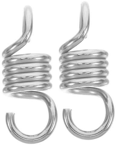KONTONTY Molla Per Sospensione Altalena in Acciaio Inossidabile Facile Da Installare Per Sedie Sospese in Rattan O Vimini Supporto Stabile E Sicuro Per Veranda O Patio