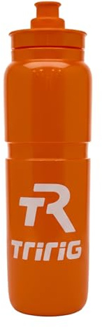 TRIRIG TR Orange Cycling Water Bottle for Triathlon Bikes 950ML / 32oz