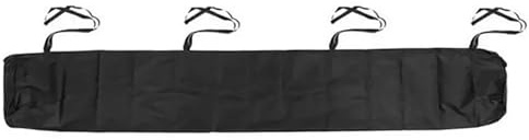 Gycdwjh 420D Markisen-Schutzhülle für Markisen, Sonnensegel UV Regen Wasserdicht schneefest mit Schnur Wandmarkise Abdeckplane, für Lagerung im Außenbereich,Schwarz,2m