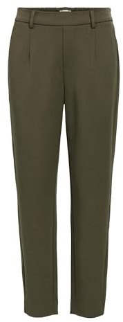 OBJECT OBJLISA Slim Pant Noos, Pantaloni di Stoffa Donna, Ivy Green,