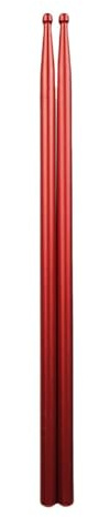 Trumstockar, Trumstockar i aluminiumlegering 1 par flerfärgade(Red)