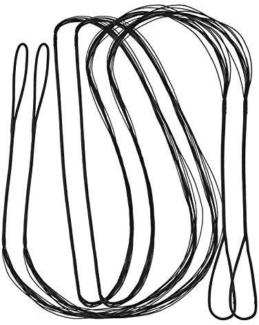 Mavaol Corde d'arc Classique Traditionnelle à 12 brins, en Polyester, Accessoire de Remplacement pour tir à l'arc