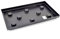 GarPet Aquarium Kiesblende Kieskante Unterschale schwarz rechteckig (50x30 cm)