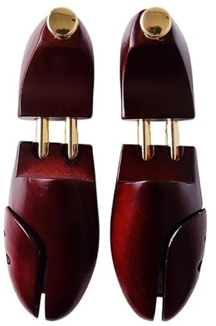 TIYGHI Árbol de Zapatos Árbol de zapatos ajustable de madera for hombres, soporte de expansión de madera de cedro de doble tubo, 2 uds. (Color : S(39-40))