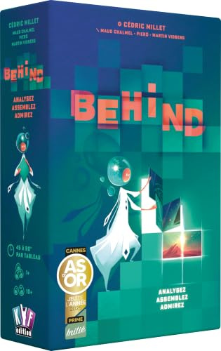 Asmodee - Behind - AS d'or 2025 Initié - Jeu de Société coopératif