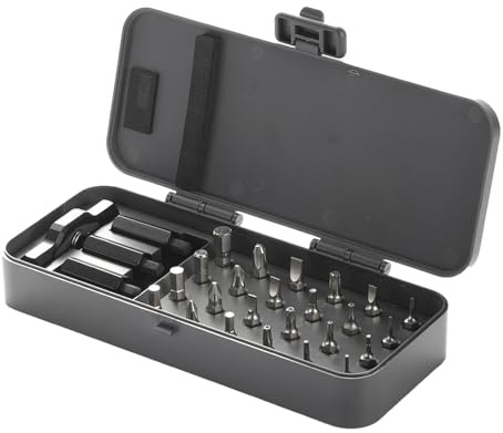 24 in 1 Set di Cacciavite Magnetico con Manico Staccabile Kit di Strumento per la Riparazione del Computer per Mobili per Mobili a Cricchetto