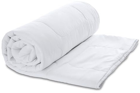 Amazinggirl Bettdecke Winterbettdecke 220 x 200 cm - Duvet Bett Decke Steppdecke Schlafdecke Steppbettdecke Quilt Bettzeug und Bettdecken mit Füllung aus Microfaser weiß