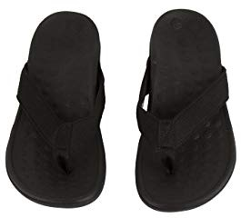 PRO 11 WELLBEING Orthotic Sandals with Great Arch Support (Black)