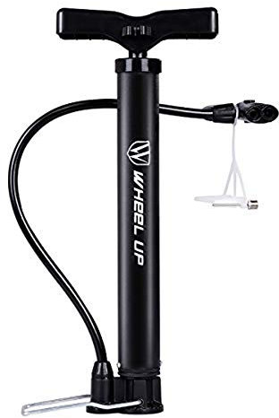 WSJYP Pompe à Vélo, Pompe à air de Pneu de Vélo, Mini Pompe à Pied de Vélo, Pompe à Vélo Debout de 120 Psi pour Vélo de Route, Vélo de Montagne