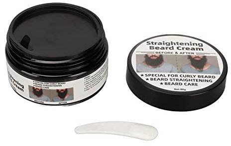 Bart Conditioner, Feuchtigkeitsspendender Bartbalsam, 2,8 Unzen Bartspülung zur Reduzierung von Frizz feuchtigkeitsspendende weichmachende und glättende Bartcreme für Männer