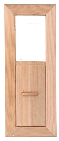 XHTLLO Rejilla De Ventilación De Sauna, Rejilla Rectificada De Madera Ventilación De Sauna, Ventilación De Baño De Vapor Fluxion Ajustable Para Sauna Y Piscina
