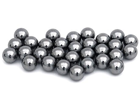 G8DS 30 Stück Marken-Schleudermunition Kaliber 9 mm Stahlkugeln Schleuder Munition für Katapult