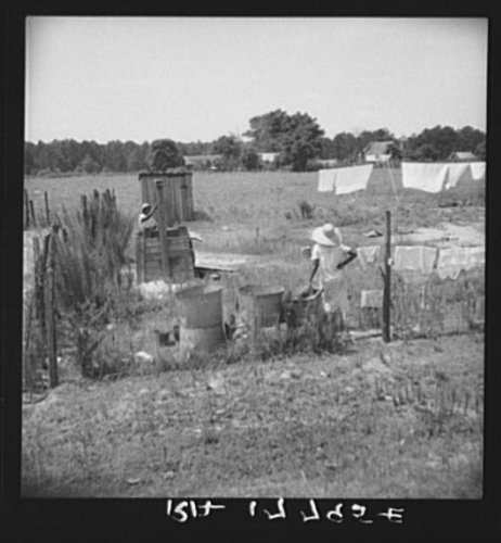 HistoricalFindings Photo: Turpentine Worker's Camp,Georgia,GA,Farm Security Administration,1937,FSA