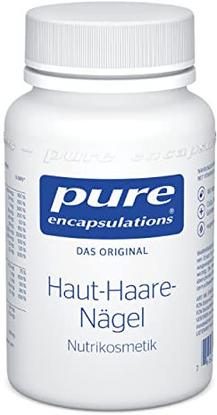 Pure Encapsulations - Haut-Haare-Nägel - Mikronährstoff-Formel mit Biotin und Zink für straffe Haut und kräftiges Haar - 180 Vegetarische Kapseln