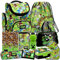 Minecraft Games Play Pixel 10 Teile Set Tornister Ranzen Schulranzen Tasche Federmappe mit Sticker-von-Kids4shop Schulrucksack