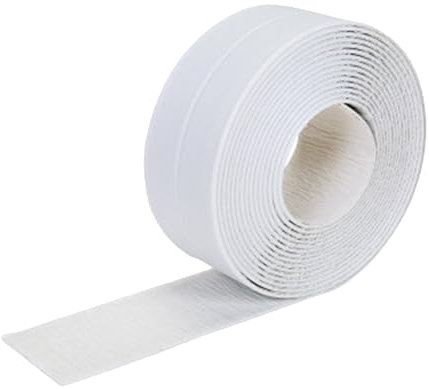 Tapado De Calafateo De Baño - Tira Impermeable, Cinta De Sellado De Ducha | Adhesivo Flexible Para La Junta Del Baño, El Borde Del Fregadero De La Cocina, Las Esquinas De Baño, La Barrera A Prueba De