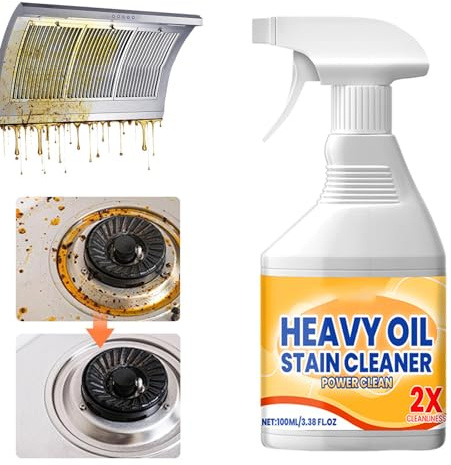 Grease Remover, 2026 New Kitchen Spray Cleaner, Multipurpose Kitchen Cleaner Spray for Countertops, Ovens, and Appliances (1)