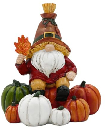 Trädgårdstomte statyer harts figur höst skörd Thanksgiving | Trädgårdstomtar för inomhusbord utomhus gård gräsmatta terrass hem höst skörd thanksgiving