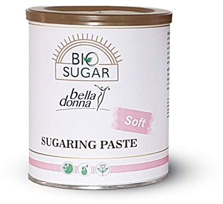 Bella Donna - Pâte pour Épilation à la Cire au Sucre « Soft », 1100 g (100 % Naturel) - Douceur Soyeuse sur tous Types de Peau