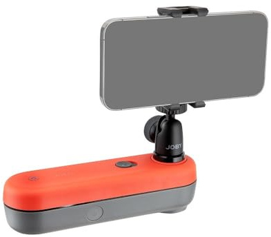 JOBY Swing Handy-Halterungskit, mit Elektronischem Bluetooth-Slider, Kugelkopf, Handyhalterung, lin. Motion-Control, mot. Slider für Handys, Video, Content-Erstellung, Film, Zeitraffer, App-Steuerung