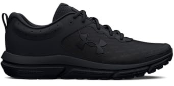 Under Armour UA Charged Assert 10, Sneaker, herr, Black/Black/Black, 43 EU