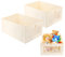 talifoca Aufbewahrungsbox, 2er Set Wardrobe Organizer, Faltbox Aufbewahrungskiste Ordnungsbox mit Transparentem Sichtfenster für Kleiderschrank, Kleidung, Bücher, Kosmetik, Spielzeug